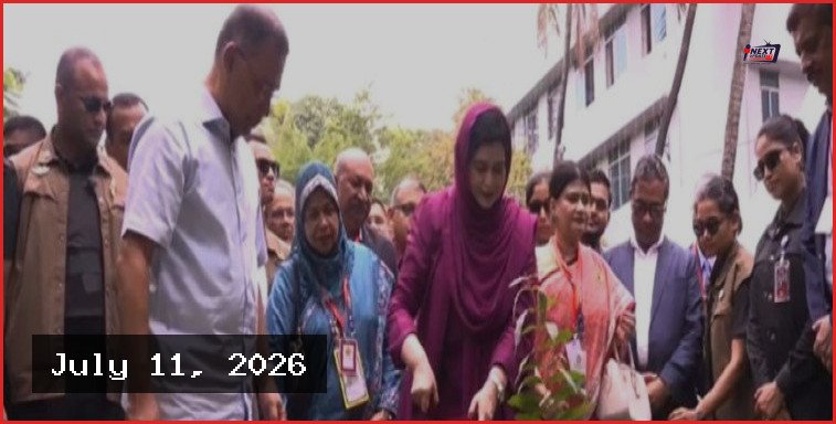 ঢাবি-তে বৃক্ষরোপণ কর্মসূচির উদ্বোধন করলেন প্রধানমন্ত্রী