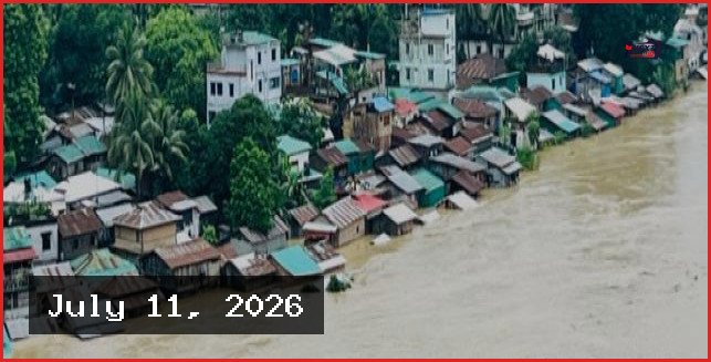 বান্দরবানে বন্যা পরিস্থিতির অবনতি, বিচ্ছিন্ন সড়ক যোগাযোগ