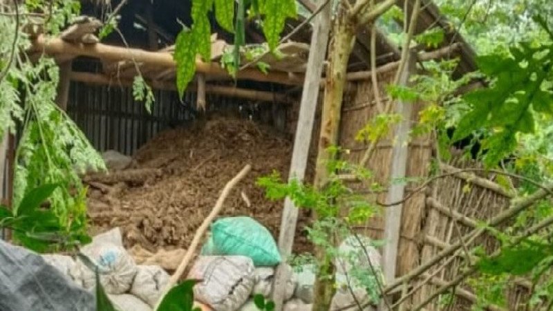 চাঁপাইনবাবগঞ্জে বসতবাড়িতে অর্ধশতাধিক ককটেলের বিস্ফোরণ