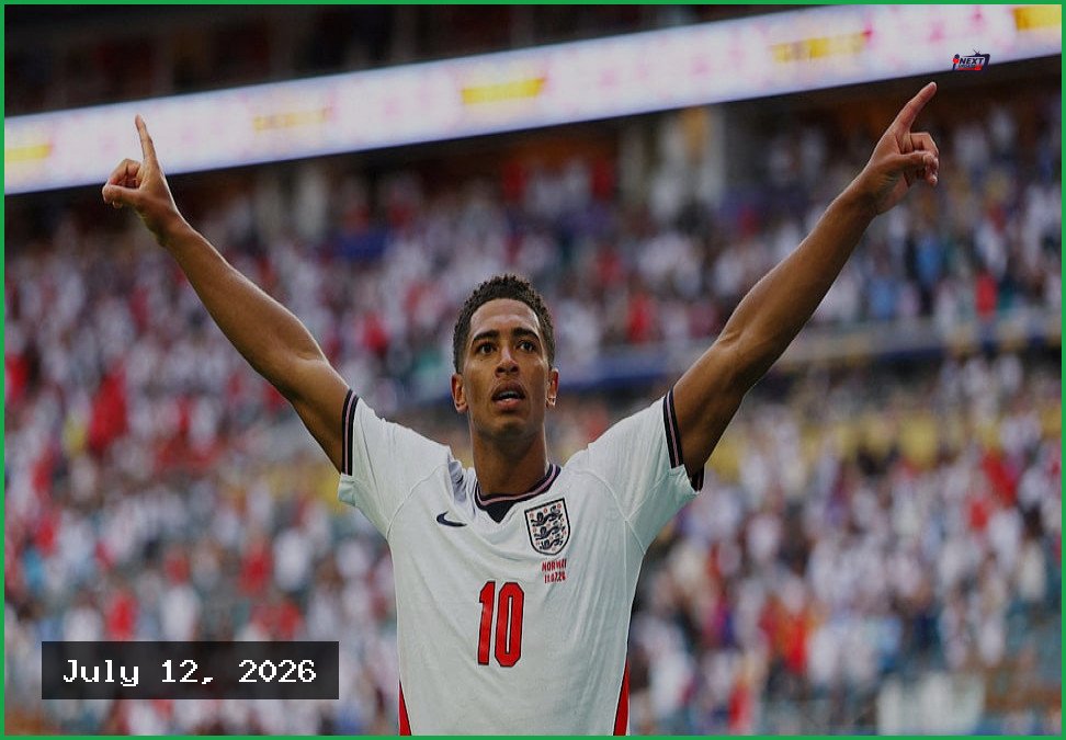 জুড বেলিংহামের জোড়া গোলে সেমিফাইনালে ইংল্যান্ড