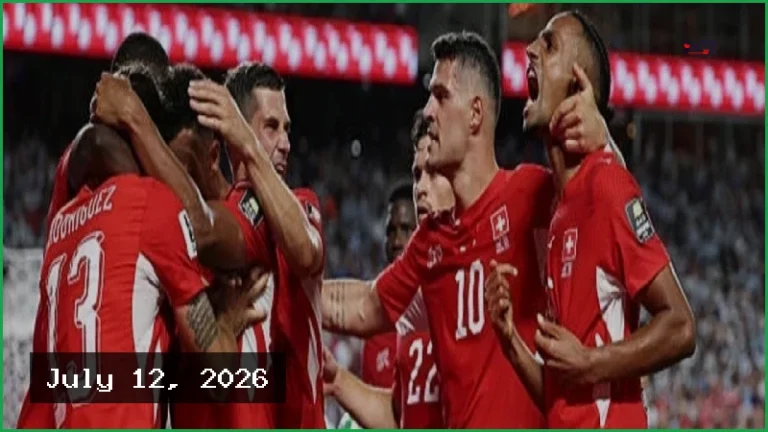 সুইজারল্যান্ডের বিপক্ষে ম্যাচে ১০ জনের দলে পরিণত আর্জেন্টিনা