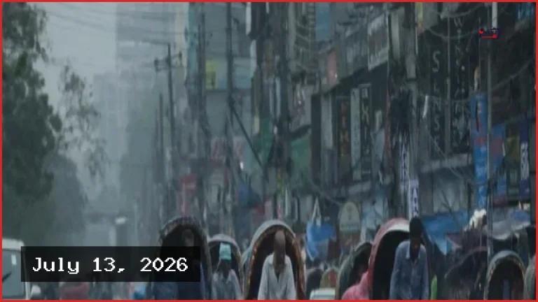 বৃষ্টির দিনেও ঢাকার বাতাসে অস্বাস্থ্যকর দূষণ