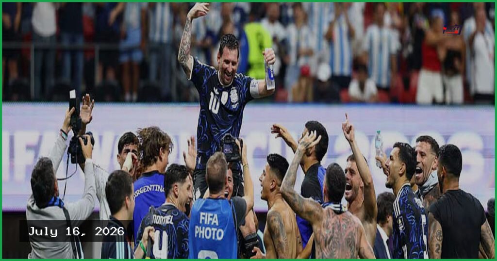 ইংল্যান্ডকে হারিয়ে টানা দ্বিতীয়বার বিশ্বকাপের ফাইনালে আর্জেন্টিনা