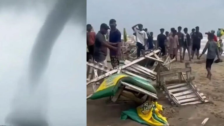 কক্সবাজার সৈকতে আকস্মিক টর্নেডোর আঘাত, ক্ষতিগ্রস্ত অর্ধশতাধিক চেয়ার-ছাতা