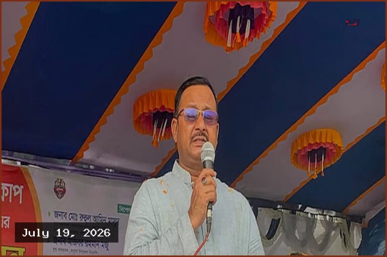 বিএনপির শোকজ নোটিশ প্রসঙ্গে ভালুকার এমপি বলেন, ‘আমার এলাকায় কোনো সমস্যা নেই’