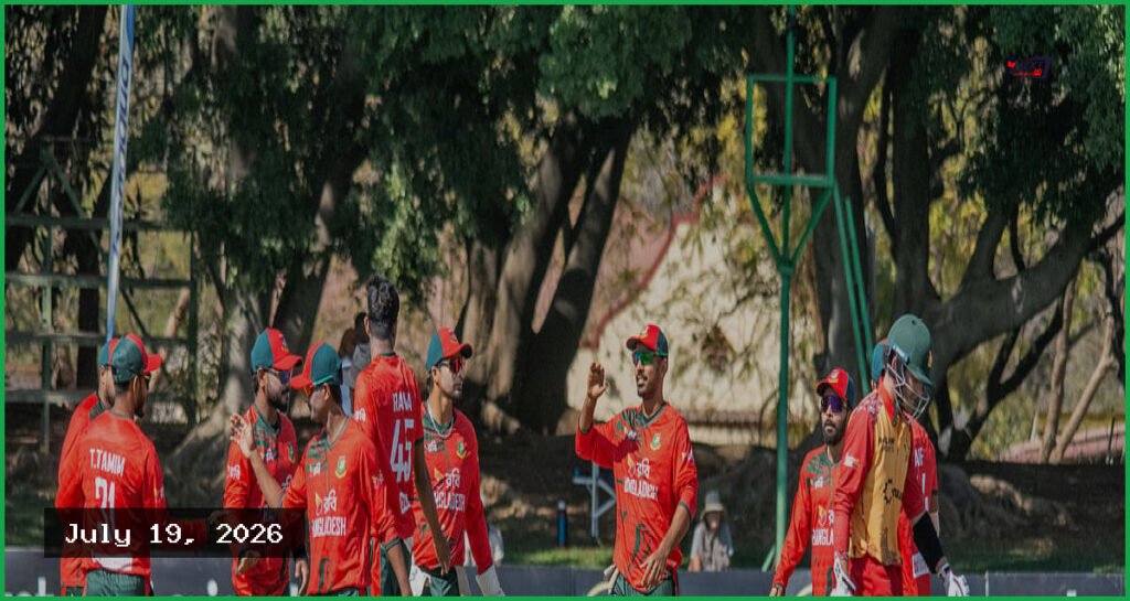 শেষ ওভারের নাটকীয়তায় জিম্বাবুয়েকে হারিয়ে সিরিজ জিতল বাংলাদেশ