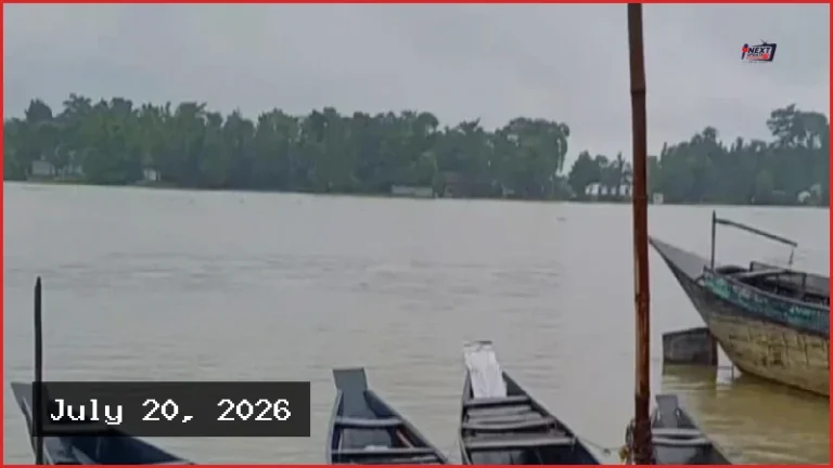 সুনামগঞ্জে সুরমার পানি বিপৎসীমার ওপরে, বন্যার আশঙ্কা