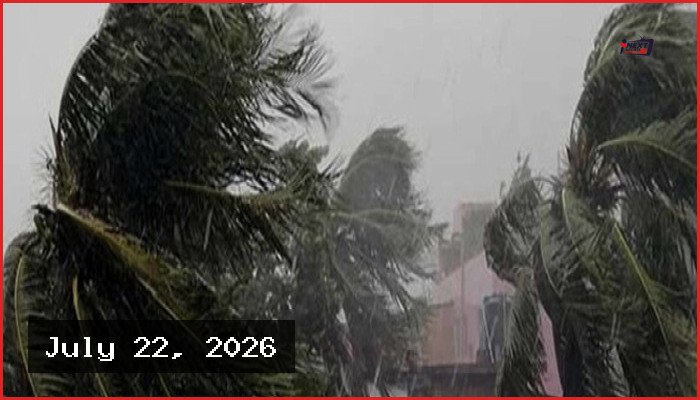 দেশের ১৭ অঞ্চলে দমকা হাওয়াসহ বৃষ্টির পূর্বাভাস
