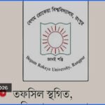 গঠনতন্ত্র নিয়ে বিতর্কে থমকে আছে বেরোবি ব্রাকসু নির্বাচন