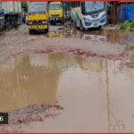 রামগঞ্জে প্রধান সড়কে সংস্কারের ধীরগতিতে জনদুর্ভোগ চরমে