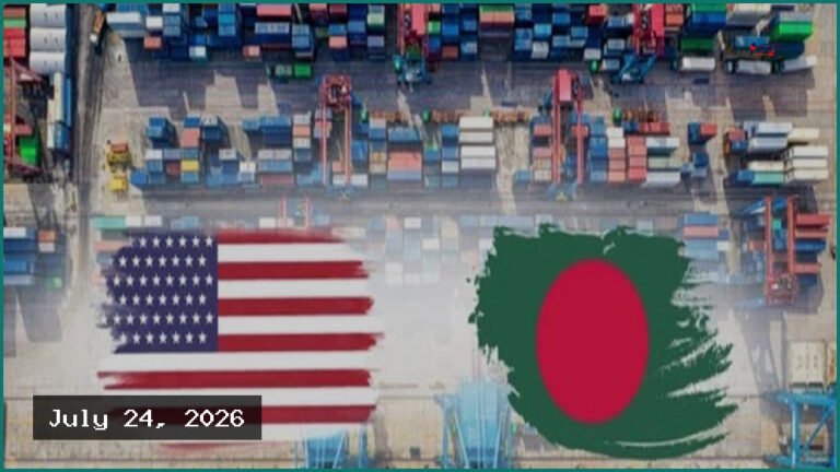 বাংলাদেশসহ ৬০ দেশের পণ্যে নতুন শুল্ক আরোপ করল যুক্তরাষ্ট্র