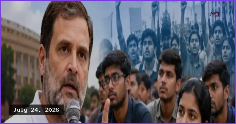 শিক্ষার্থীদের হুমকি দেওয়ার সাহস কোথায় পান: রাহুল গান্ধীর প্রশ্ন