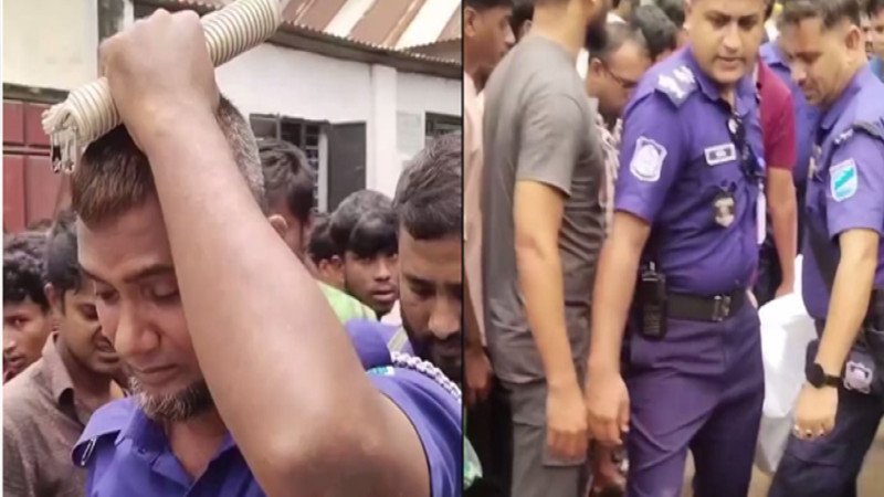 ডিউটি করতে গিয়ে নিজের ছেলের লাশ উদ্ধার করলেন পুলিশ সদস্য