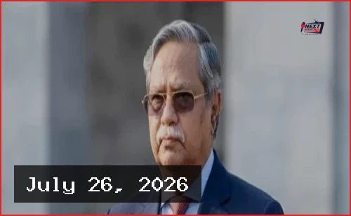 সপরিবারে বঙ্গভবন ছাড়লেন মো. সাহাবুদ্দিন