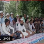 তিস্তার ভাঙন রোধে রংপুরে পাউবো কার্যালয় ঘেরাও করে বিক্ষোভ