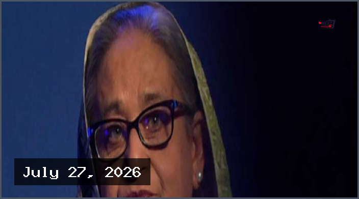শেখ হাসিনাসহ ৪১ জনের বিরুদ্ধে আন্তর্জাতিক ট্রাইব্যুনালে অভিযোগপত্র