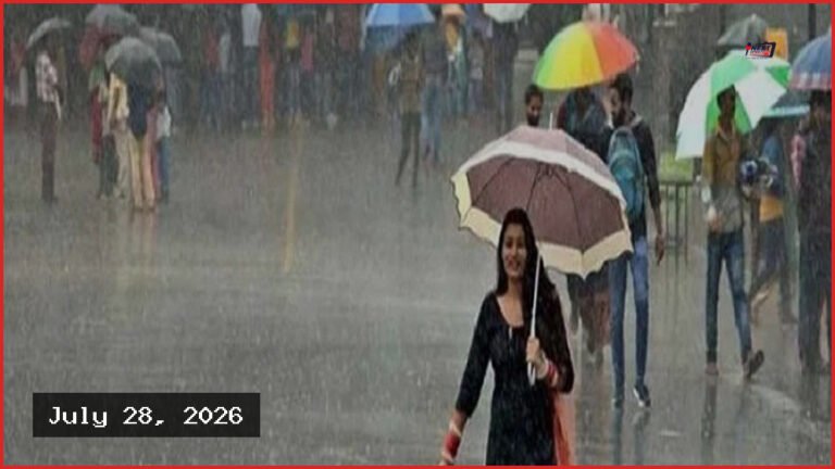 দেশের ৯ অঞ্চলে দুপুরের মধ্যে ঝড়ো হাওয়াসহ বৃষ্টির পূর্বাভাস