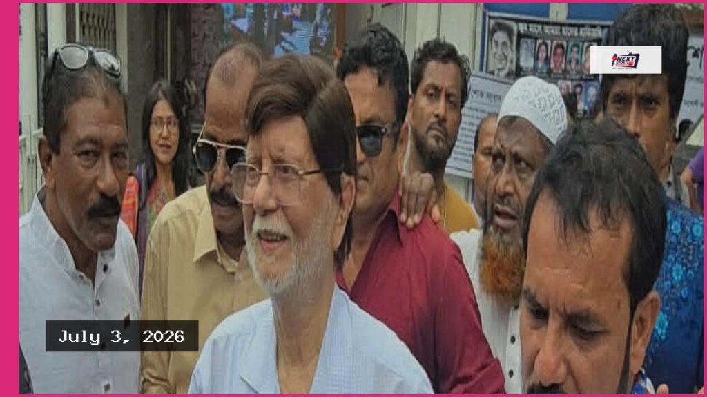 শিল্পী সমিতির ভোটকেন্দ্রে দরজায় তালা নিয়ে প্রার্থীদের উত্তেজনা