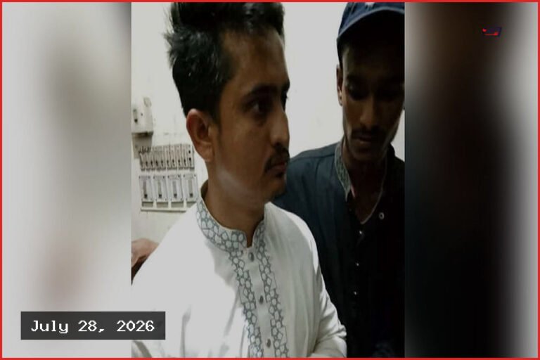 হবিগঞ্জে সারজিস আলমের গাড়িবহরে হামলা ও অবরুদ্ধ অবস্থা