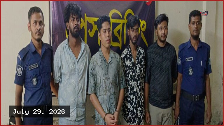 তিন সহযোগীসহ শীর্ষ সন্ত্রাসী ডেভিড ইমন গ্রেফতার