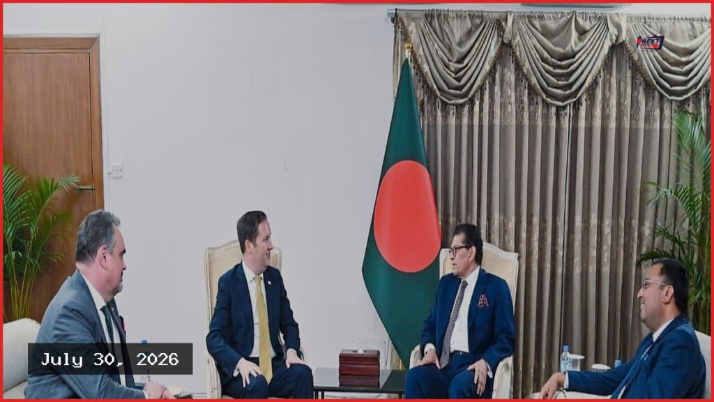 যুক্তরাষ্ট্রের বিশেষ দূত সার্জিও গরের সঙ্গে পররাষ্ট্রমন্ত্রীর বৈঠক