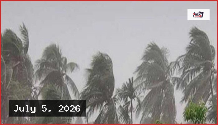 দেশের নয় অঞ্চলে ঝোড়ো হাওয়াসহ বজ্রবৃষ্টির সতর্কবার্তা