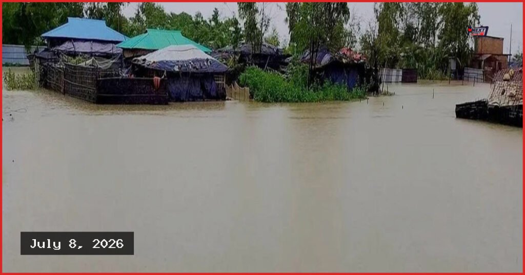 কক্সবাজারে পাহাড়ধস ও বন্যায় ১২ জনের মৃত্যু, প্লাবিত ৩৩ ইউনিয়ন