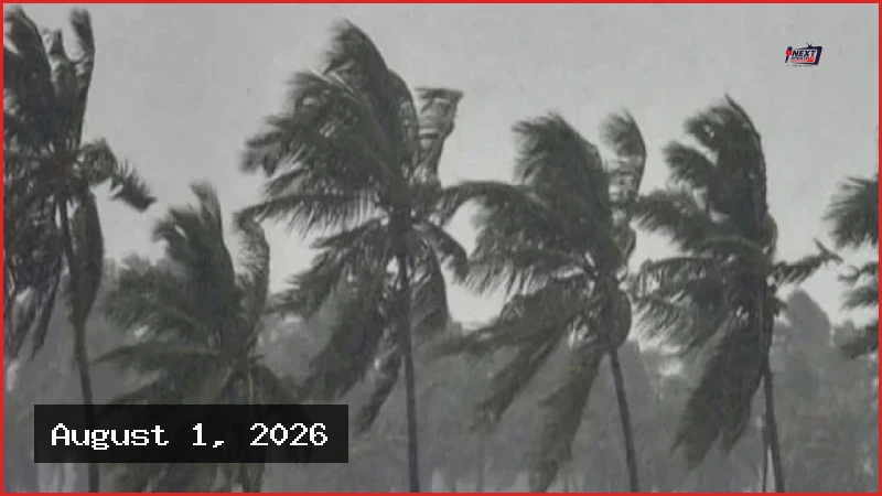 দেশের ৭ অঞ্চলে দুপুরের মধ্যে ঝড়ের পূর্বাভাস