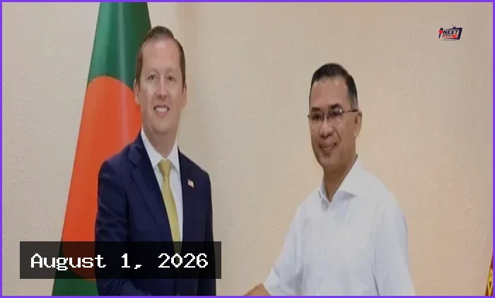যুক্তরাষ্ট্রের বিশেষ দূত সার্জিও গরের সঙ্গে প্রধানমন্ত্রীর বৈঠক