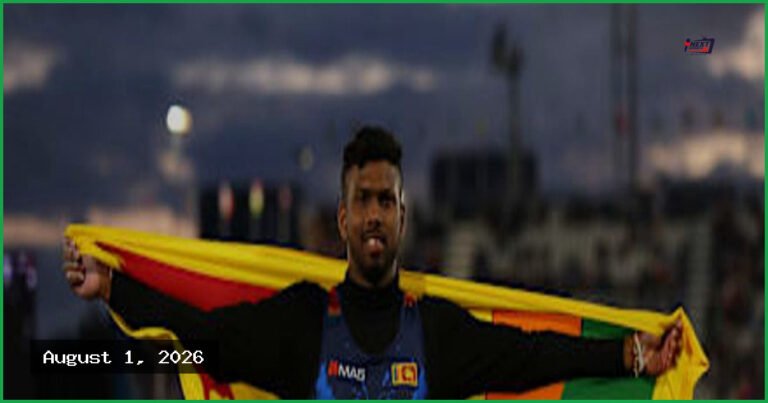 গ্লাসগো কমনওয়েলথ গেমসে জ্যাভলিনে ইতিহাস গড়ে স্বর্ণ জিতলেন রুমেশ থারাঙ্গা