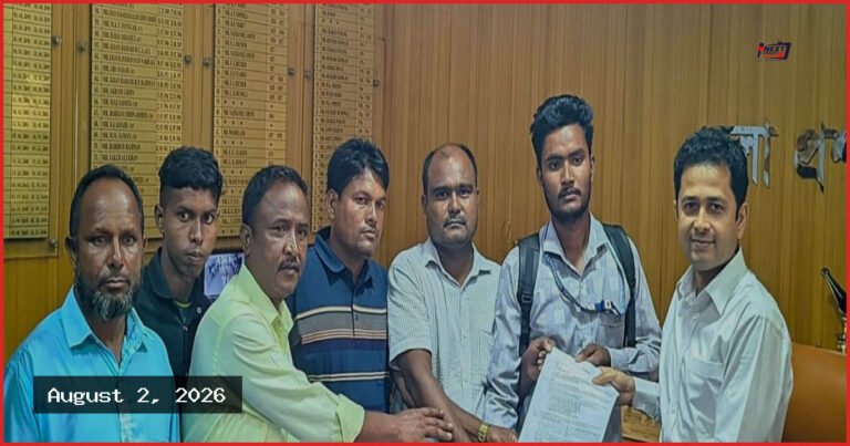 গঙ্গাচড়ায় ক্ষতিগ্রস্ত সড়ক সংস্কার ও তিস্তার ভাঙন রোধের দাবি