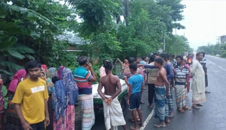 নাটোরের লালপুরে ত্রিমুখী সংঘর্ষে নিহত ১, আহত ২
