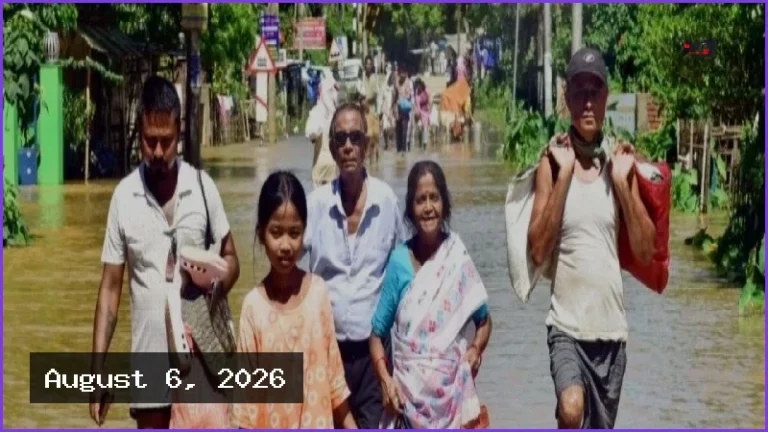 আসামে বন্যা পরিস্থিতির অবনতি, মৃতের সংখ্যা বেড়ে ৯৫