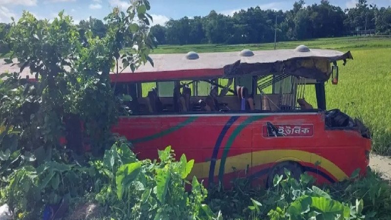 সিলেটে দুই বাসের সংঘর্ষে ৮ জনের মৃত্যু, আহত ২৫