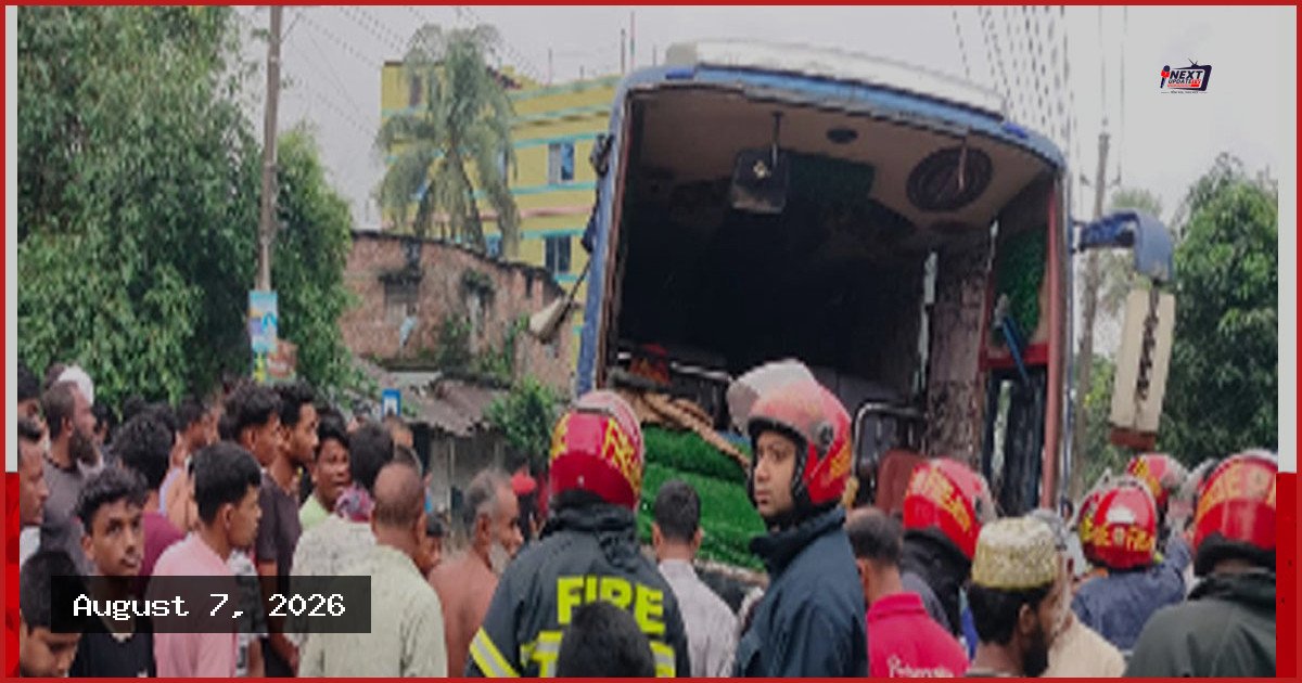 বগুড়ায় বাসচাপায় ৬ শ্রমিক নিহত, আহত ১৮