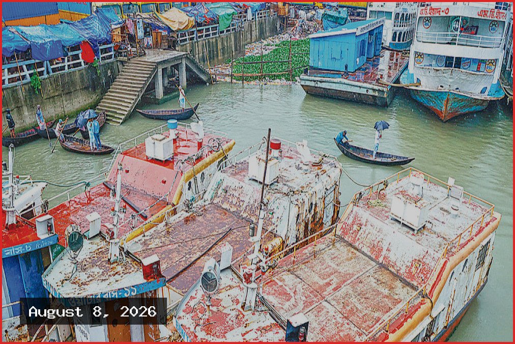 ঢাকার বৃত্তাকার নৌপথে ১২২ কোটি টাকা গচ্চা, ফের চালুর উদ্যোগ