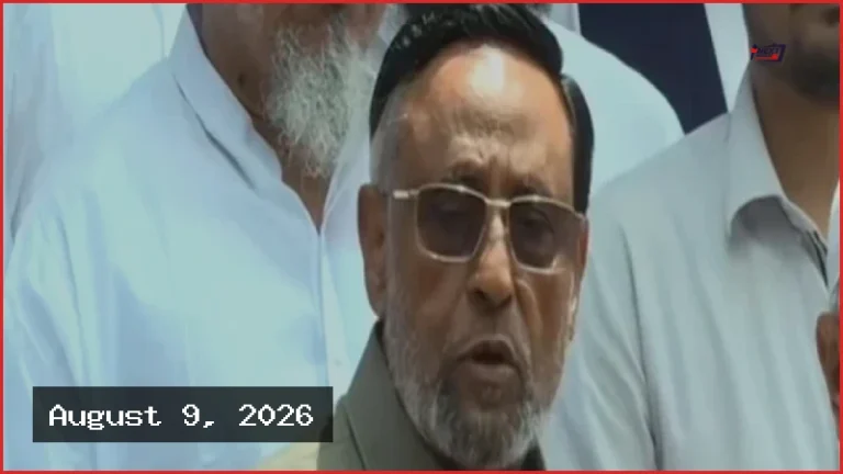 রাষ্ট্রপতি প্রার্থী হিসেবে অলি আহমদকে মনোনীত করল ১১ দলীয় জোট