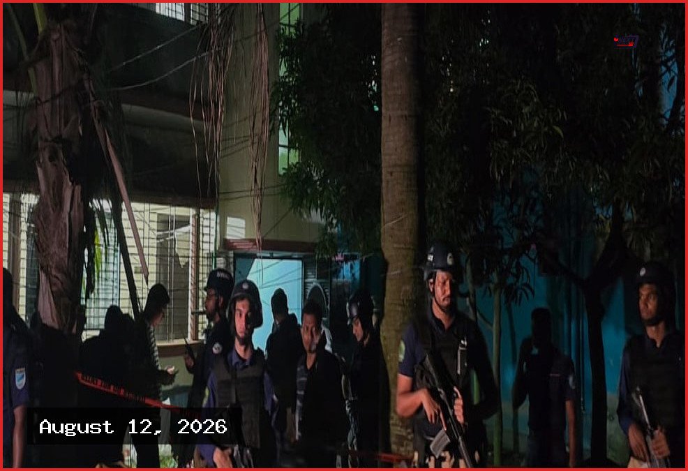 সাভারে জঙ্গি আস্তানায় পুলিশের অভিযান, বোমা ও সরঞ্জাম উদ্ধার