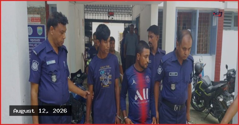 জয়পুরহাটের কালাইয়ে আব্দুল হান্নান হত্যা মামলার দুই আসামি গ্রেপ্তার