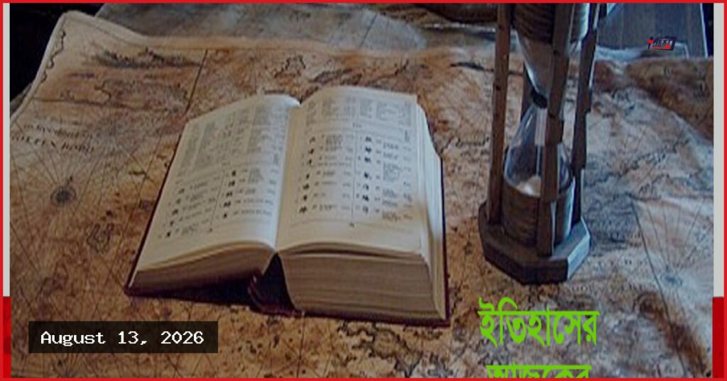 ১৩ আগস্ট: ইতিহাসের পাতায় আজকের দিন
