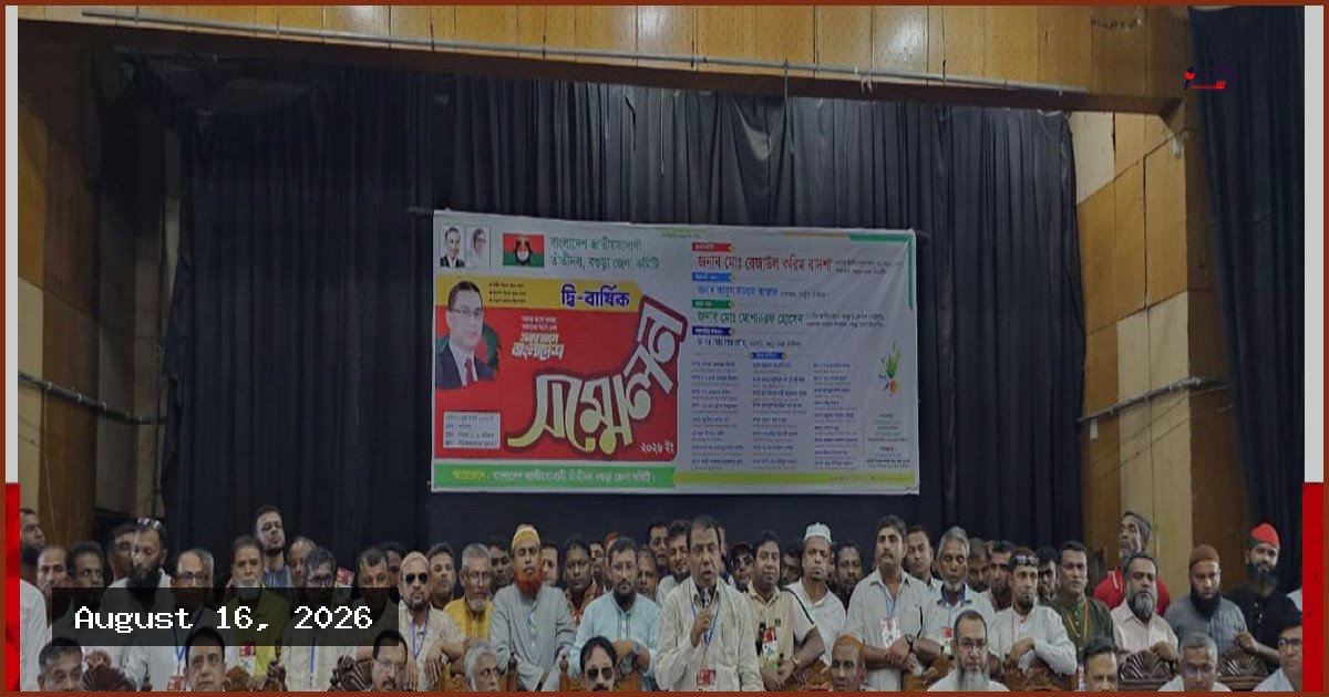বগুড়ায় তাঁতী দলের সম্মেলনে সহজ শর্তে ঋণের দাবি