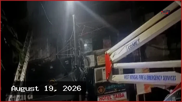 কলকাতার হোটেলে অগ্নিকাণ্ড: প্রাণ হারালেন ৯ বাংলাদেশি