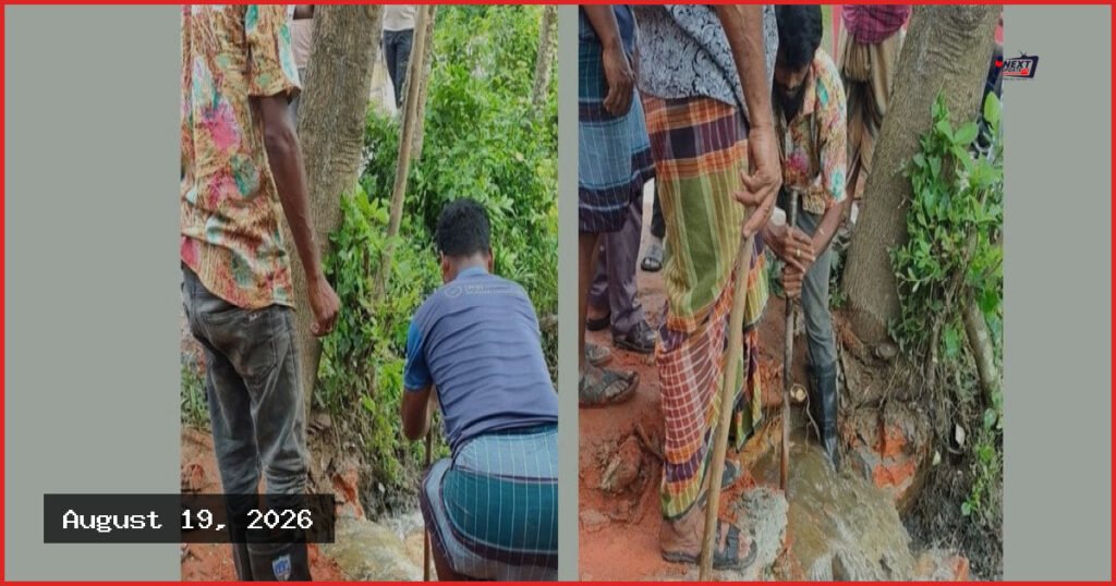 পটিয়ায় পানিবন্দি ২০০ পরিবার মুক্ত: অবৈধ ওয়াল অপসারণ করল প্রশাসন