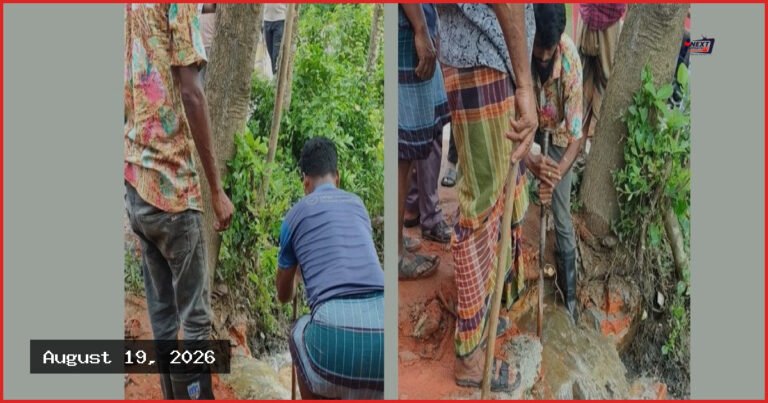 পটিয়ায় পানিবন্দি ২০০ পরিবার মুক্ত: অবৈধ ওয়াল অপসারণ করল প্রশাসন