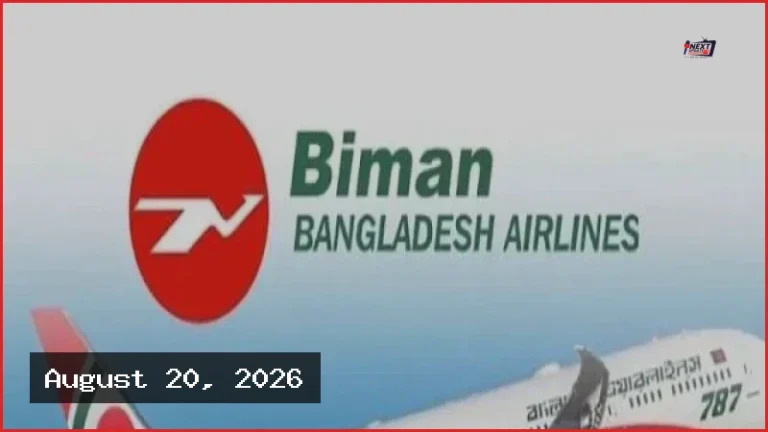 বিমান বাংলাদেশ এয়ারলাইন্সের পাঁচ পাইলটের নতুন কর্মস্থলে পদায়ন