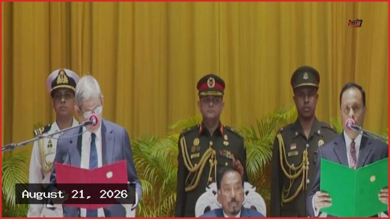 বাংলাদেশের ২৩তম রাষ্ট্রপতি হিসেবে শপথ নিলেন মির্জা ফখরুল