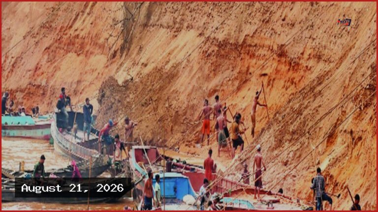বালুমহাল দখলে বিএনপি-আওয়ামী লীগের ত্রিভুজ সিন্ডিকেট ও প্রশাসনের নীরবতা