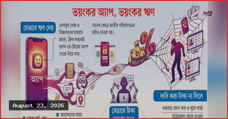মোবাইল অ্যাপে ঋণের ফাঁদ: উচ্চ সুদ, তথ্য চুরি করে হয়রানি