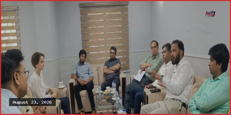 প্রযুক্তি সাংবাদিকতায় রুশ হাউসের সাথে টিএমজিবির সৌজন্য সাক্ষাৎ