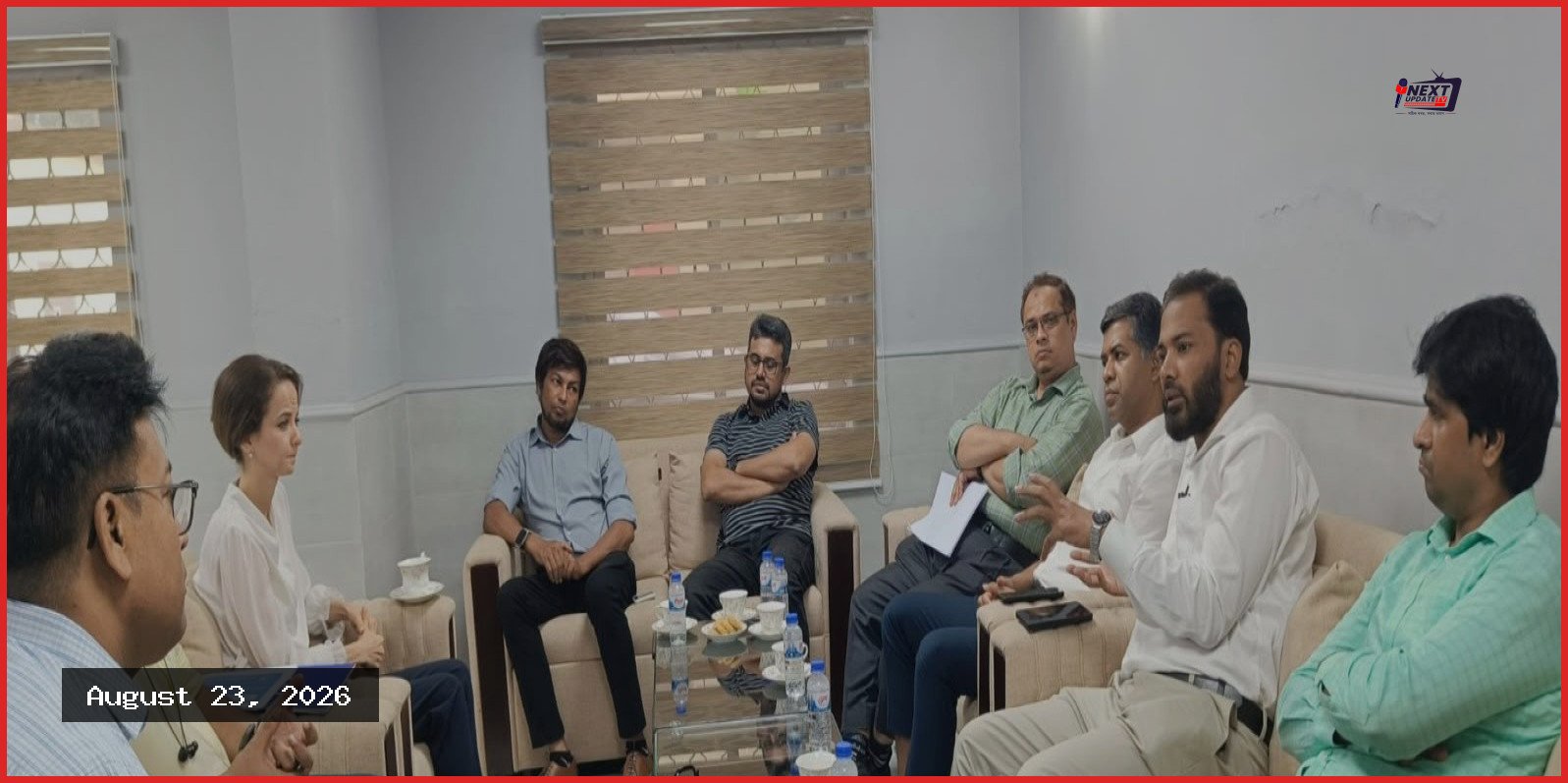 প্রযুক্তি সাংবাদিকতায় রুশ হাউসের সাথে টিএমজিবির সৌজন্য সাক্ষাৎ